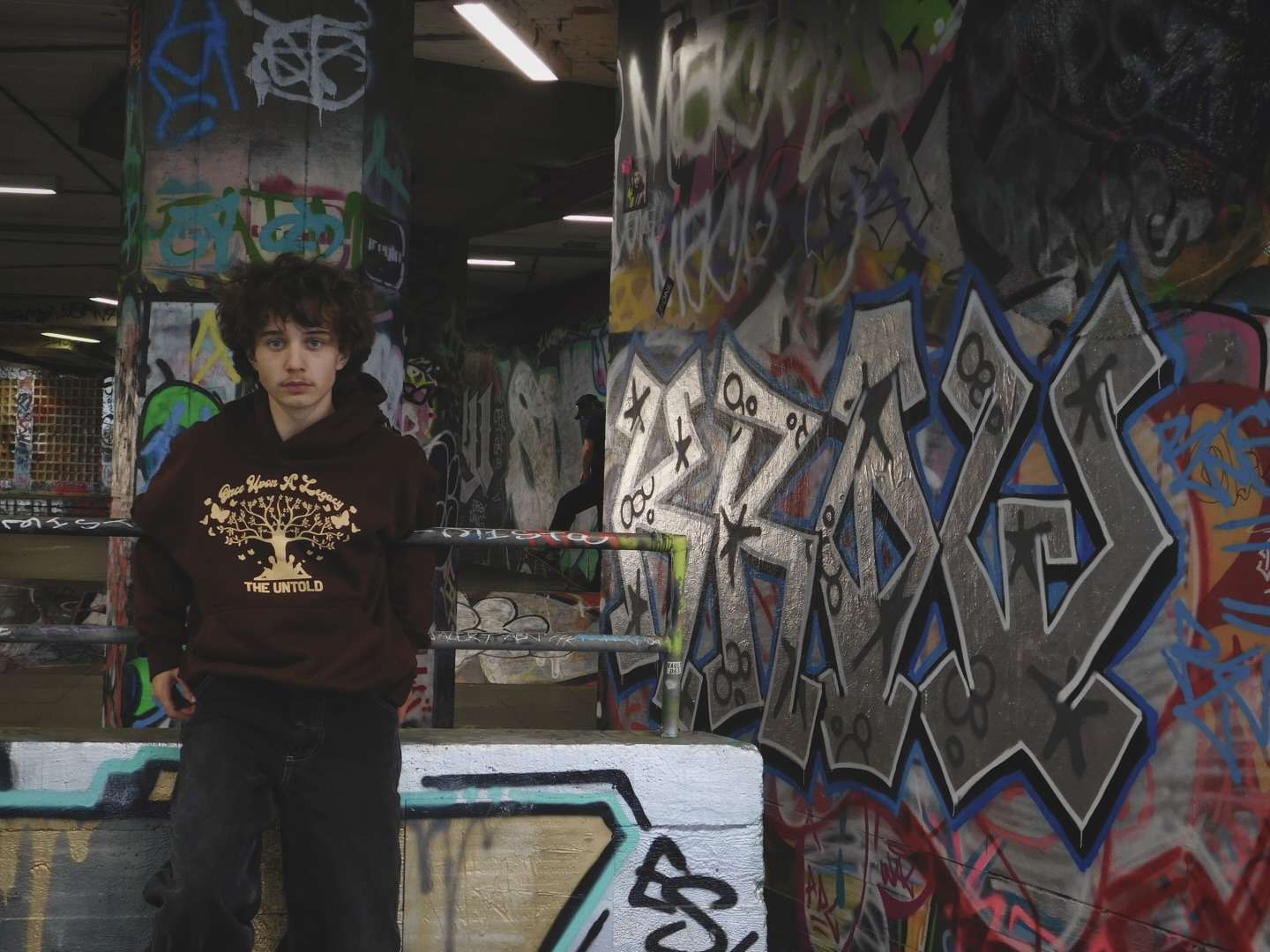 Brown 2 Tales Hoodie