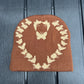 Brown Butterfly Beanie